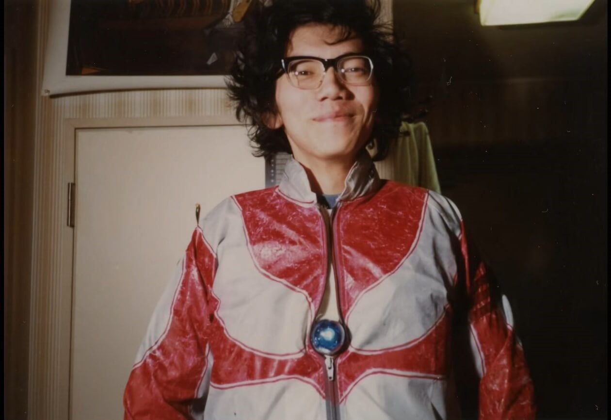 Hideaki Anno dressed as Ultraman